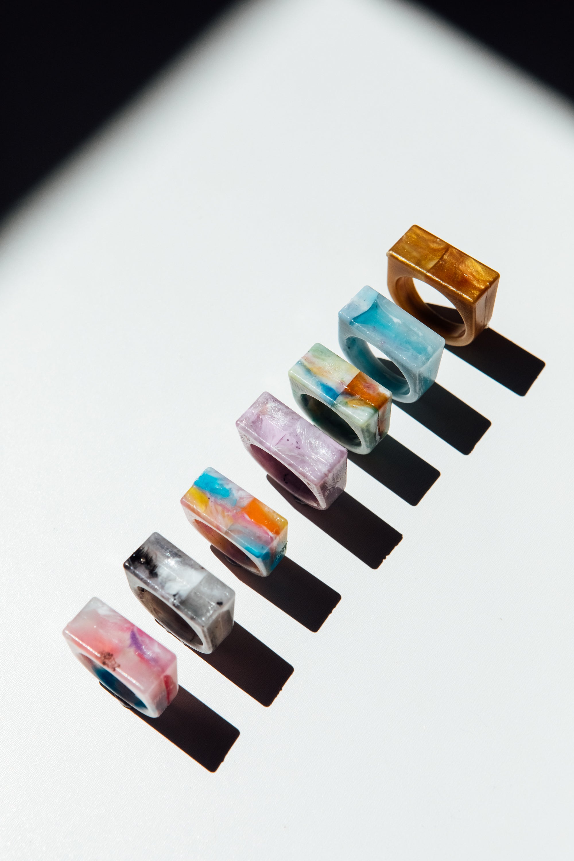 Rings Made From Recycled Materials Rings: Handmade Sea Inspired Rings