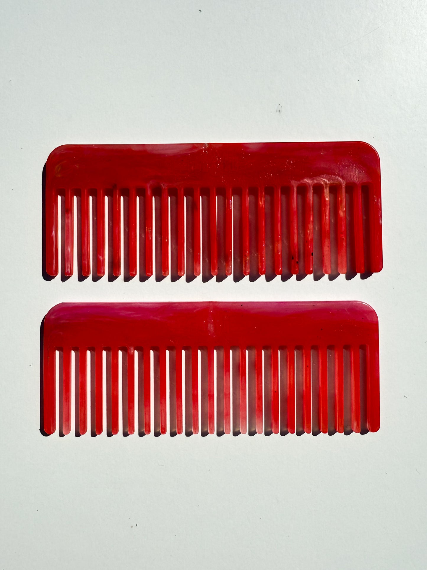 Red ish comb