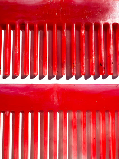 Red ish comb