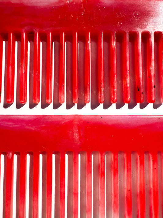 Red ish comb