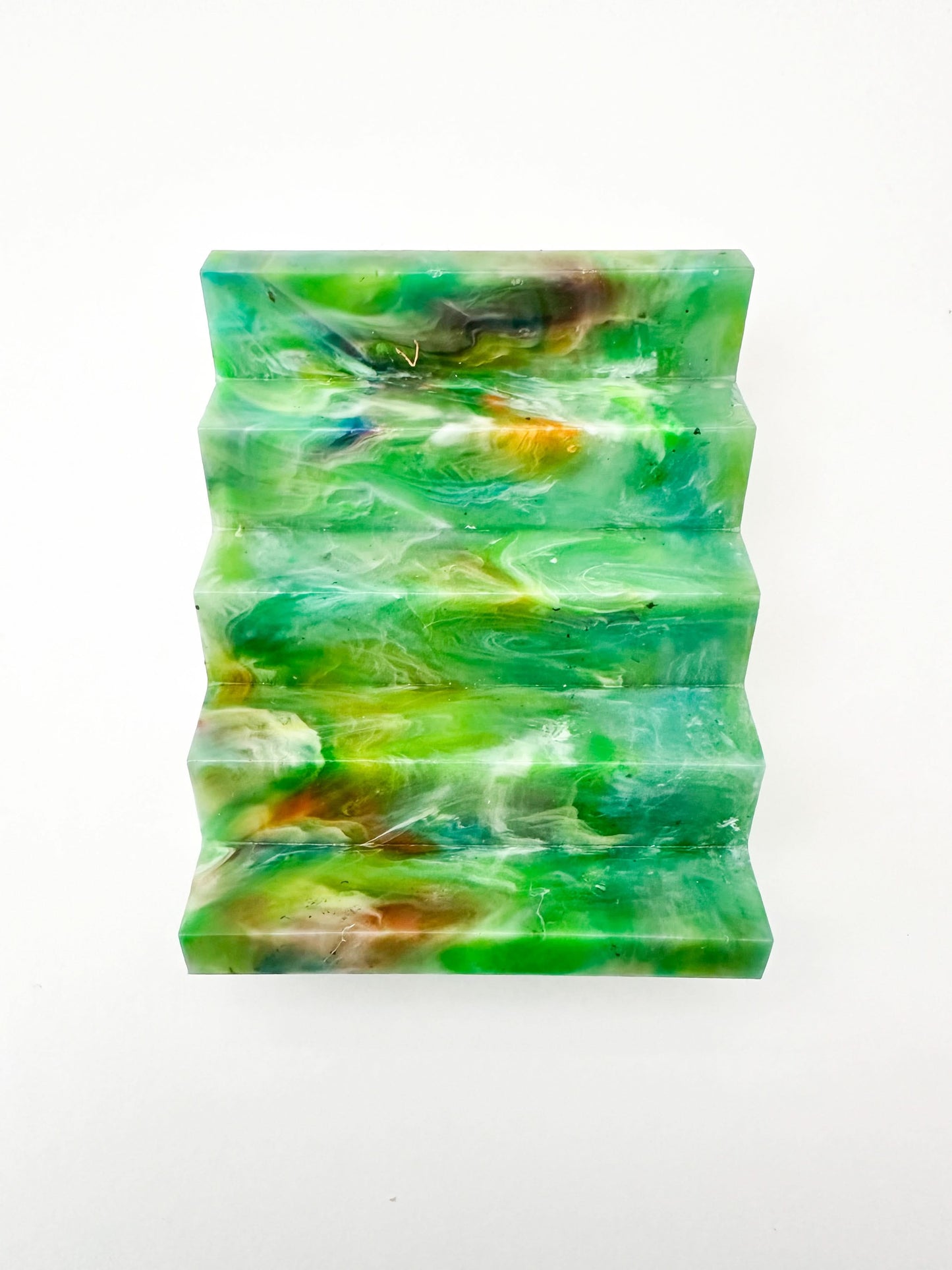 Dark Green Soap Dish