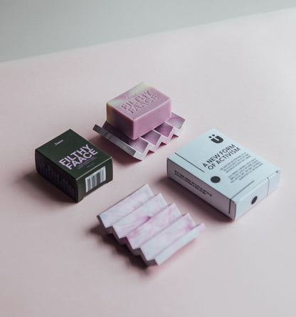 Müll Club X Faace Quality Soap and Matching Soap Dish